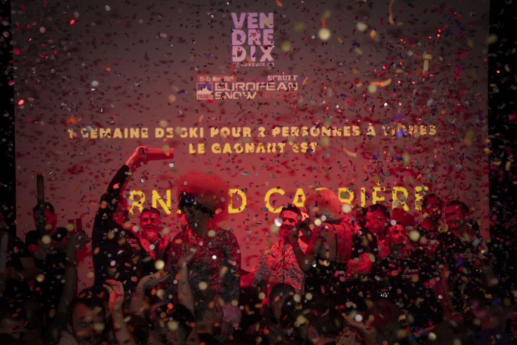 Soirée de lancement de la european snow pride lors de la Vendredi XXL