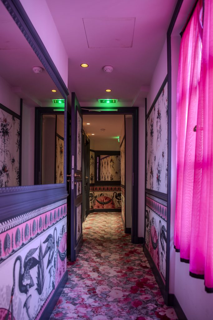 série photo pour l'hôtel de luxe JoBo à Paris