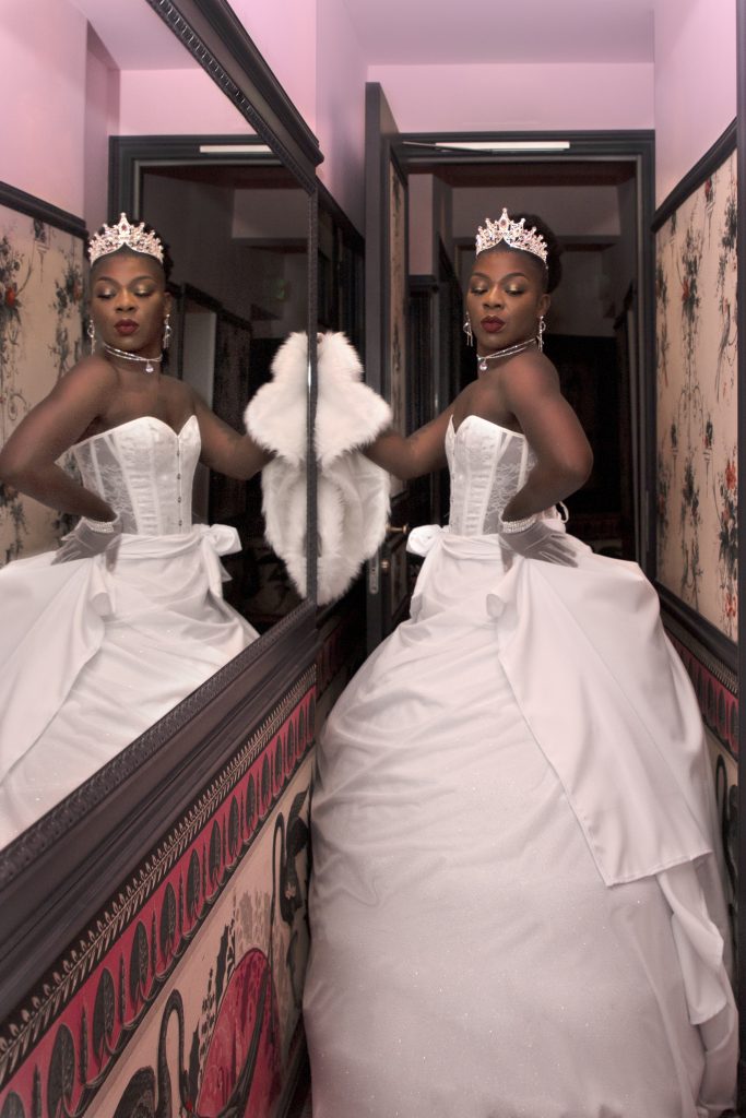 shooting photo pour les création fashion de Mederick Vincenot à l'Hotel JoBO